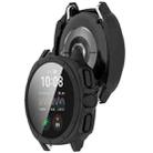 For Sansung Galaxy Watch 7 44mm PC + Tempered Film Integrated Watch Protective Case(Black) - 3