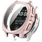 For Sansung Galaxy Watch 7 44mm PC + Tempered Film Integrated Watch Protective Case(Pink) - 1