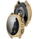 For Sansung Galaxy Watch 7 44mm PC + Tempered Film Integrated Watch Protective Case(Champagne Gold) - 3