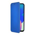 For Samsung Galaxy M06 5G / F06 5G Carbon Fiber Texture Flip Leather Phone Case(Blue) - 2