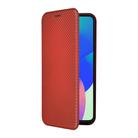 For Samsung Galaxy M06 5G / F06 5G Carbon Fiber Texture Flip Leather Phone Case(Brown) - 2