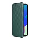For Samsung Galaxy M06 5G / F06 5G Carbon Fiber Texture Flip Leather Phone Case(Green) - 2