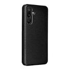 For Samsung Galaxy M16 5G / F16 5G Carbon Fiber Texture Flip Leather Phone Case(Black) - 3