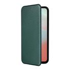 For Samsung Galaxy M16 5G / F16 5G Carbon Fiber Texture Flip Leather Phone Case(Green) - 2