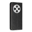 For Redmi A4 5G Carbon Fiber Texture Magnetic Flip Leather Phone Case(Black) - 3
