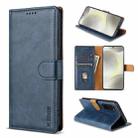 For Xiaomi 11T / 11T Pro N.BEKUS CSJ-P1 Solid Color Leather Phone Case(Blue) - 1