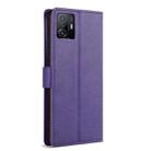 For Xiaomi 11T / 11T Pro N.BEKUS CSJ-P1 Solid Color Leather Phone Case(Purple) - 3