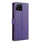 For Xiaomi 13T / 13T Pro N.BEKUS CSJ-P1 Solid Color Leather Phone Case(Purple) - 3