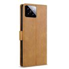 For Xiaomi 13 N.BEKUS CSJ-P1 Solid Color Leather Phone Case(Brown) - 3