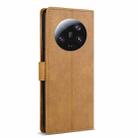 For Xiaomi 14 Ultra N.BEKUS CSJ-P1 Solid Color Leather Phone Case(Brown) - 3