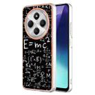 For Redmi 14C 4G Electroplating Marble Dual-side IMD Phone Case(Equation) - 1