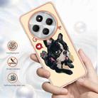 For Redmi 14C 4G Electroplating Marble Dual-side IMD Phone Case(Lucky Dog) - 2