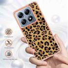 For Xiaomi 14T Electroplating Marble Dual-side IMD Phone Case(Leopard Print) - 2