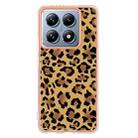 For Xiaomi 14T Electroplating Marble Dual-side IMD Phone Case(Leopard Print) - 3