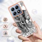 For Xiaomi 14T Electroplating Marble Dual-side IMD Phone Case(Totem Elephant) - 2