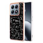 For Xiaomi 14T Electroplating Marble Dual-side IMD Phone Case(Equation) - 1