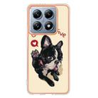 For Xiaomi 14T Electroplating Marble Dual-side IMD Phone Case(Lucky Dog) - 3