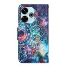 For Xiaomi Redmi 13 4G Colored Drawing Pattern Leather Phone Case(Star Mandala) - 3