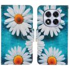 For Redmi Note 14 Pro 5G Colored Drawing Pattern Leather Phone Case(Daisy) - 1
