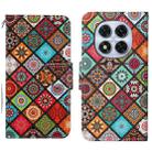 For Redmi Note 14 Pro 5G Colored Drawing Pattern Leather Phone Case(Ethnic Style) - 1
