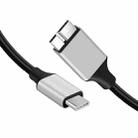 USB-C / Type-C 3.0 to Micro B Mobile Hard Disk Adapter Cable, Length:0.3m - 1