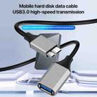 USB 3.0 A Female to Micro B Mobile Hard Disk Adapter Cable, Length:0.5m - 3