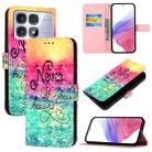 For Redmi K70 Ultra 5G Global 3D Painting Horizontal Flip Leather Phone Case(Chasing Dreams) - 1