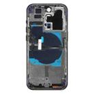 For iPhone 14 Pro Battery Back Cover with Power + Volume Flex Cable + Wireless Charging Module, Version:CE EU Version(Purple) - 3