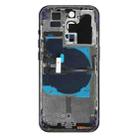 For iPhone 14 Pro Battery Back Cover with Power + Volume Flex Cable + Wireless Charging Module, Version:US Version(Purple) - 3