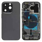 For iPhone 14 Pro Battery Back Cover Assembly, Version:US Version(Black) - 1