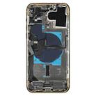 For iPhone 14 Pro Max Battery Back Cover Assembly, Version:US Version(Gold) - 3