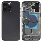 For iPhone 14 Pro Max Battery Back Cover Assembly, Version:China Version(Black) - 1
