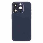For iPhone 14 Pro Battery Back Cover with Side Keys & Card Tray, Version:US Version(Purple) - 2