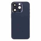 For iPhone 14 Pro Battery Back Cover with Side Keys & Card Tray, Version:China Version(Purple) - 2