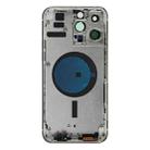 For iPhone 14 Pro Max Battery Back Cover with Side Keys & Card Tray, Version:US Version(Silver) - 3
