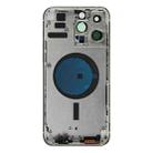 For iPhone 14 Pro Max Battery Back Cover with Side Keys & Card Tray, Version:CE EU Version(Silver) - 3