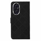 For Honor 200 Pro Ethnic Style Embossed Pattern Leather Phone Case(Black) - 3