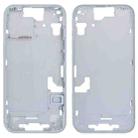 For iPhone 15 Middle Frame Bezel Plate with Side Keys + Card Tray, Version:US Version(Blue) - 1