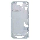 For iPhone 15 Middle Frame Bezel Plate with Side Keys + Card Tray, Version:China Version(Blue) - 2