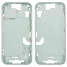 For iPhone 15 Middle Frame Bezel Plate with Side Keys + Card Tray, Version:CE EU Version(Green) - 1