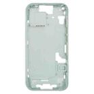 For iPhone 15 Middle Frame Bezel Plate with Side Keys + Card Tray, Version:CE EU Version(Green) - 2