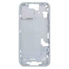 For iPhone 15 Middle Frame Bezel Plate with Side Keys + Card Tray, Version:CE EU Version(Blue) - 2