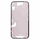 For iPhone 15 Middle Frame Bezel Plate with Side Keys + Card Tray, Version:CE EU Version(Pink) - 3