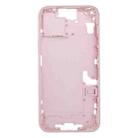 For iPhone 15 Plus Middle Frame Bezel Plate with Side Keys + Card Tray, Version:CE EU Version(Pink) - 1