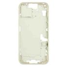 For iPhone 15 Plus Middle Frame Bezel Plate with Side Keys + Card Tray, Version:US Version(Yellow) - 1