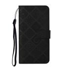 For Redmi Note 14 4G 163.25mm Ethnic Style Embossed Pattern Leather Phone Case(Black) - 2