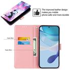 For Honor GT Colored Drawing Pattern Plain Weave Leather Phone Case(Baby Panda) - 3