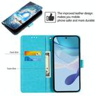 For Honor 300 Pro / 300 Ultra Colored Drawing Pattern Plain Weave Leather Phone Case(Waves And Sun) - 3