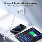 JOYROOM JR-TCF15 30W USB+USB-C / Type-C Fast Charger, Specification:UK Plug(White) - 3