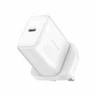 JOYROOM JR-TCF24 30W USB-C / Type-C Fast Charger, Specification:UK Plug(White) - 1